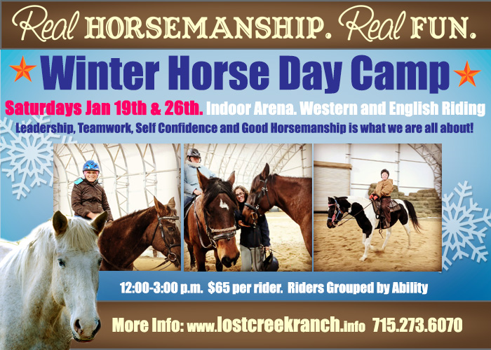 horse day camp lost creek ranch wi kids horseback riding camp lessons
