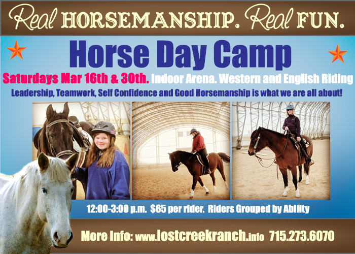lost creek ranch wi youth day camp youth horse camp horseback riding camps wi